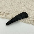 Minimalist PU Leather No-Crease Snap Hair Clip 6W6HCP1621