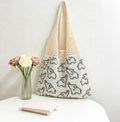 Knit Beach Tote Bag - DippedShop Wholesale - #3699