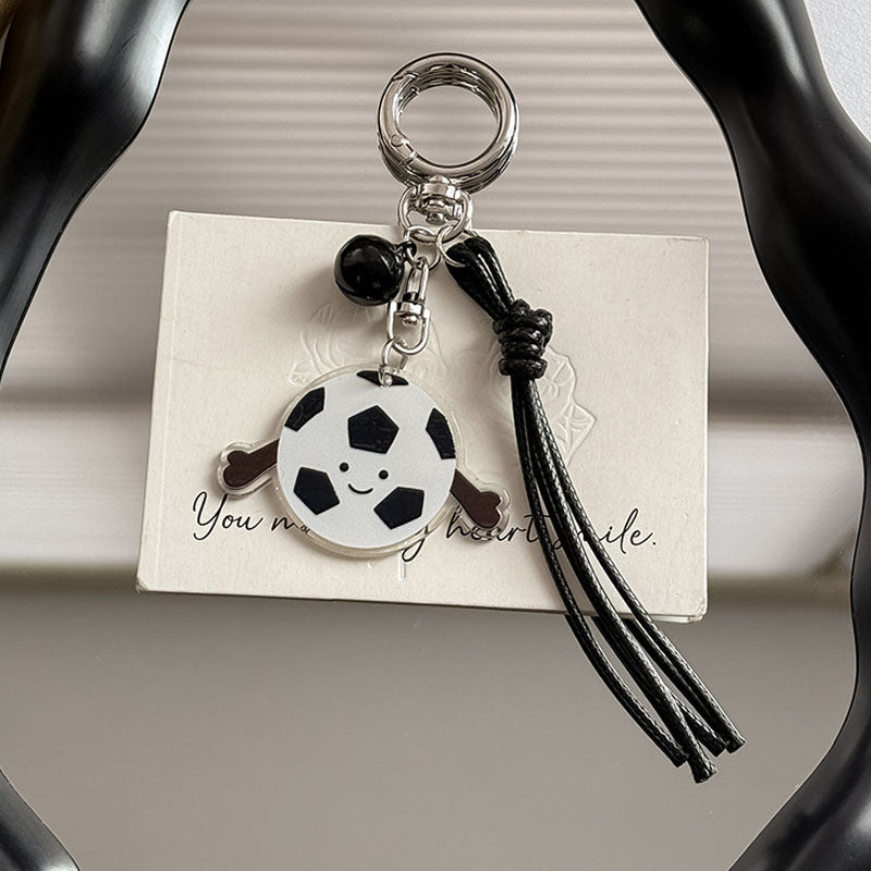 Creative Soccer Pendant Keychain Bag Charm 6W10BBC412
