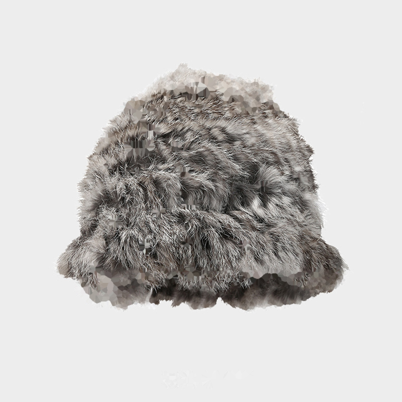 Elegant Faux Rabbit Fur Bucket Hats 6W6HAT679