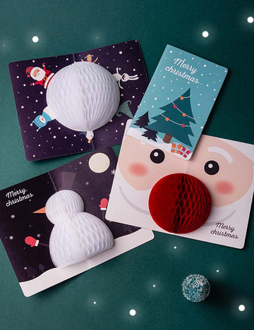 Merry Christmas  Pop Up Gifts Greeting Card DP25H494
