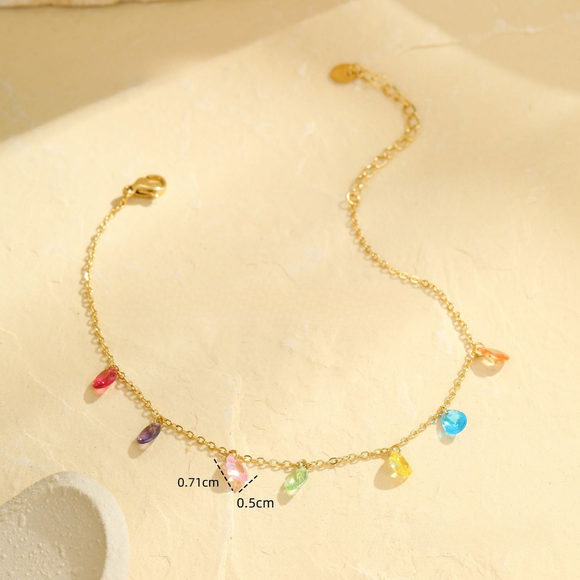 Stylish Multi Color Rhinestone - DippedShop Wholesale - #7075