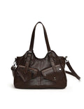 Retro Studded Shoulder Bag - DippedShop Wholesale - #2755