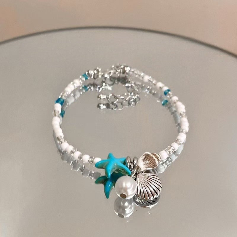 Stylish Dopamine-Style Bead Ch - DippedShop Wholesale - #9043