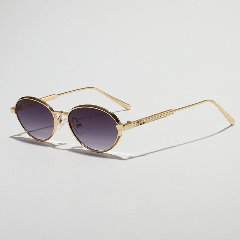 Vintage Metal Round Sunglasses - DippedShop Wholesale - #4947