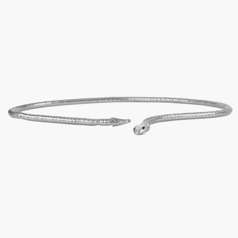 Trendy Chunky Silver Snake Chain Magentic Waist Belt MK2LEEP6W6JBT29