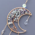 Crystal Moon Suncatcher - DippedShop Wholesale - #7379