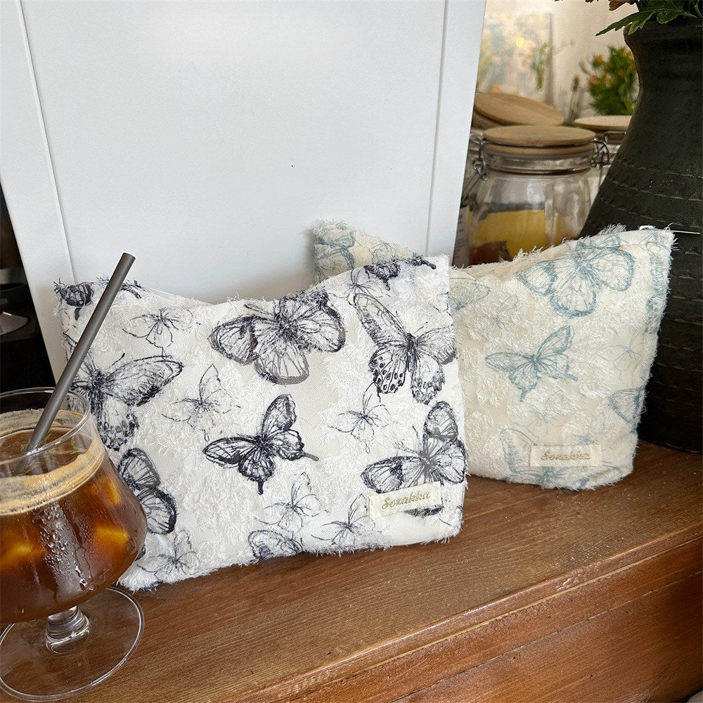 Lace Butterfly Large Capacity Make Up Bag DP25A581