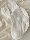 Minimalist Solid Crew Socks - DippedShop Wholesale - #2675