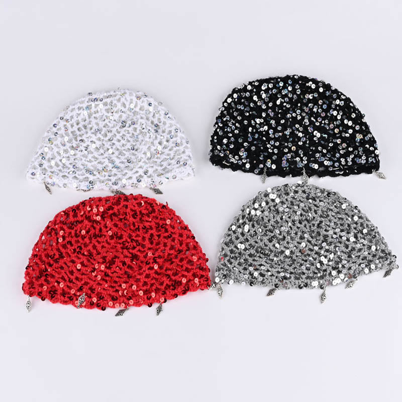 Hollow Out Glitter Beanie - DippedShop Wholesale - #0291