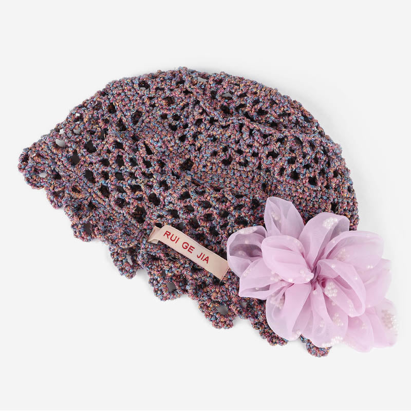 Vintage 3D Floral Skull Cap - DippedShop Wholesale - #8931