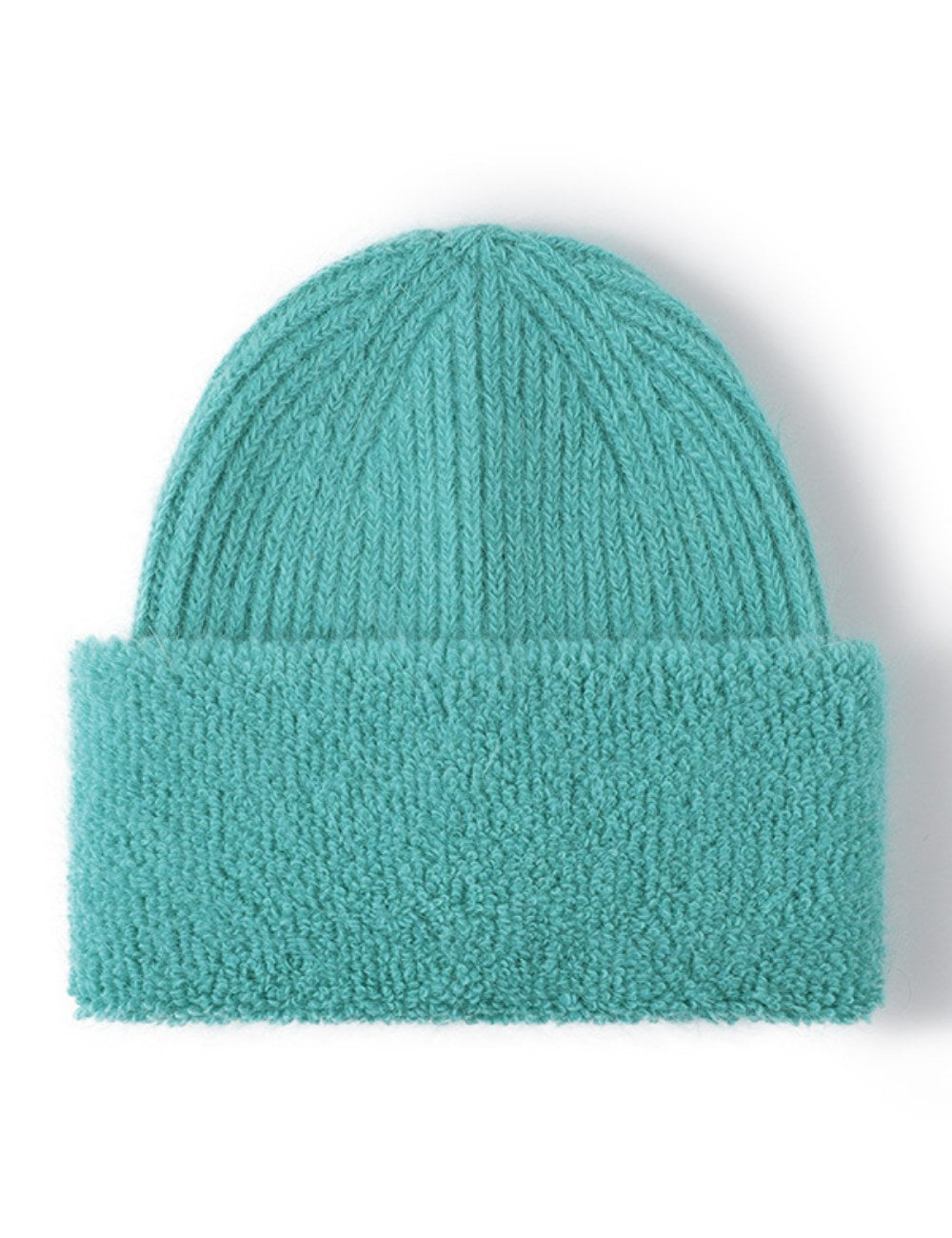 Solid Color Knit Hat High Flap Beanie DPH0511