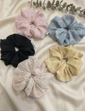 Chiffon Hair Scrunchie - DippedShop Wholesale - #9043