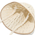Lace Ribbon Beach Hat - DippedShop Wholesale - #7395