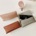 Solid Color Sunglasses Case - DippedShop Wholesale - #7795