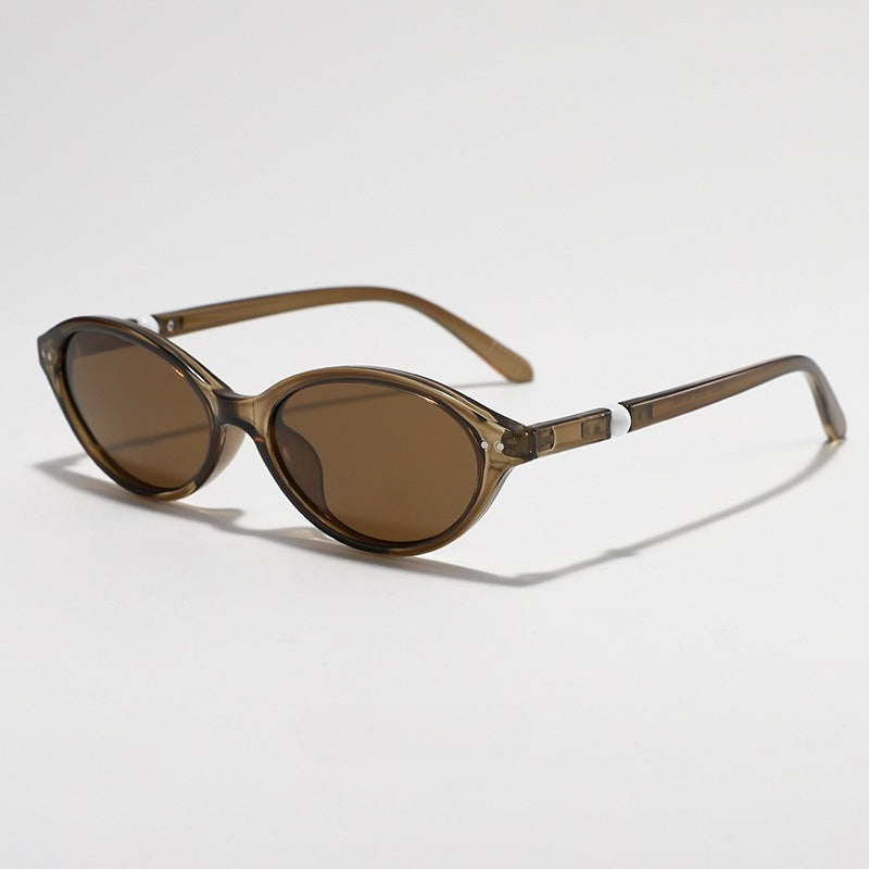 Trendy Oval Frame Sunglasses - DippedShop Wholesale - #8867