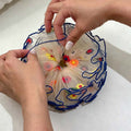 Boho Flower Hair Scrunchies - DippedShop Wholesale - #8307