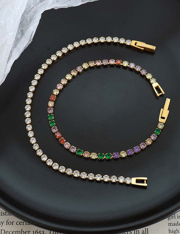 Luxury Multi-Color Cubic Zirco - DippedShop Wholesale - #6771
