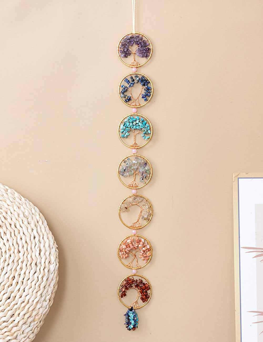 Crystal Tree Wind Chime - DippedShop Wholesale - #1667