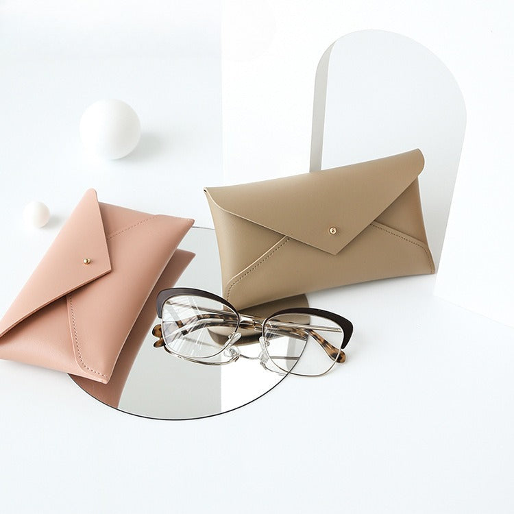 Minimalist PU Sunglasses Case - DippedShop Wholesale - #5667