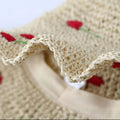 Cherry Crochet Foldable Hat - DippedShop Wholesale - #2835
