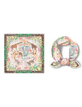 Animal Print Silk Scarf - DippedShop Wholesale - #9795