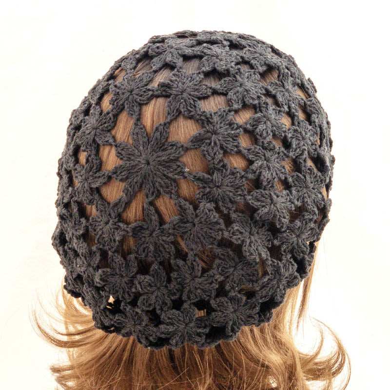 Trendy Hollow Out Handmade Knit Beanie Hat MK2CK6W6HAT59