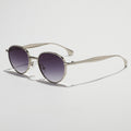 Metal Oval Frame Sunglasses - DippedShop Wholesale - #0851