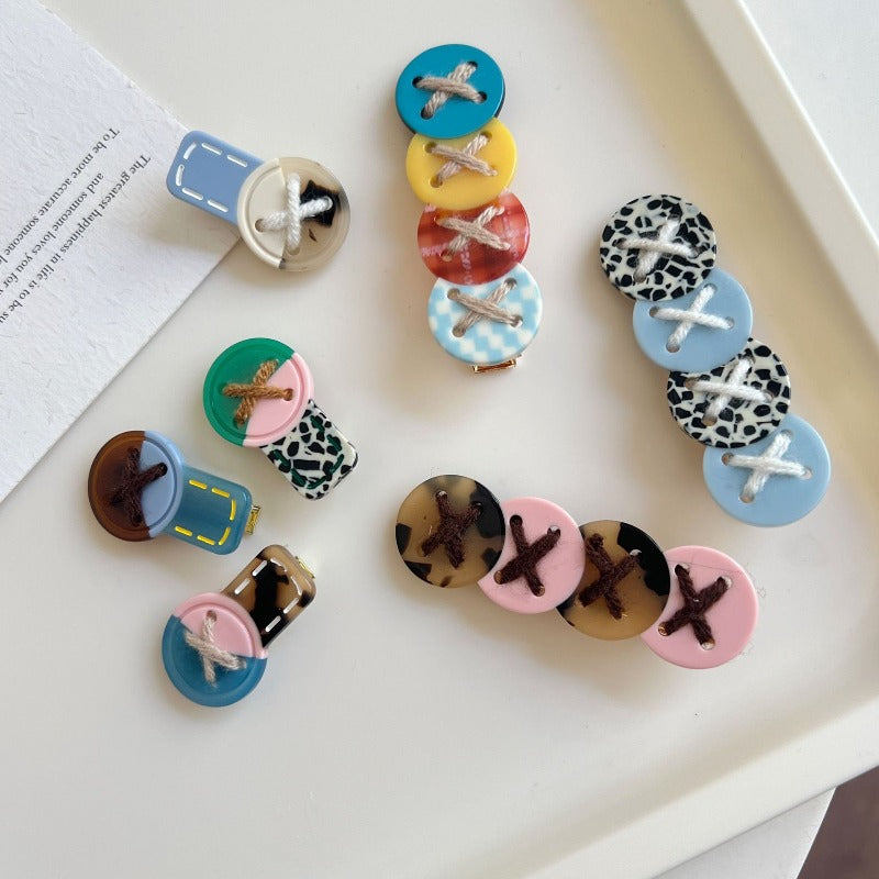 Colored Acetate Hair Clip - DippedShop Wholesale - #2979