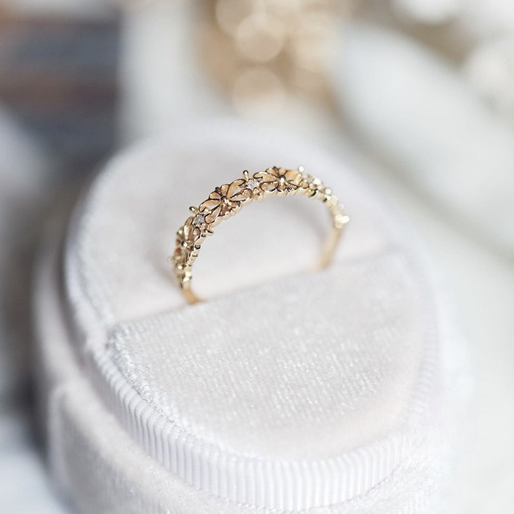 Vintage Gold Plated Cubic Zirc - DippedShop Wholesale - #8931