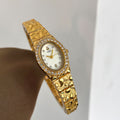Rhinestone Analog Dress Watch - DippedShop Wholesale - #7651