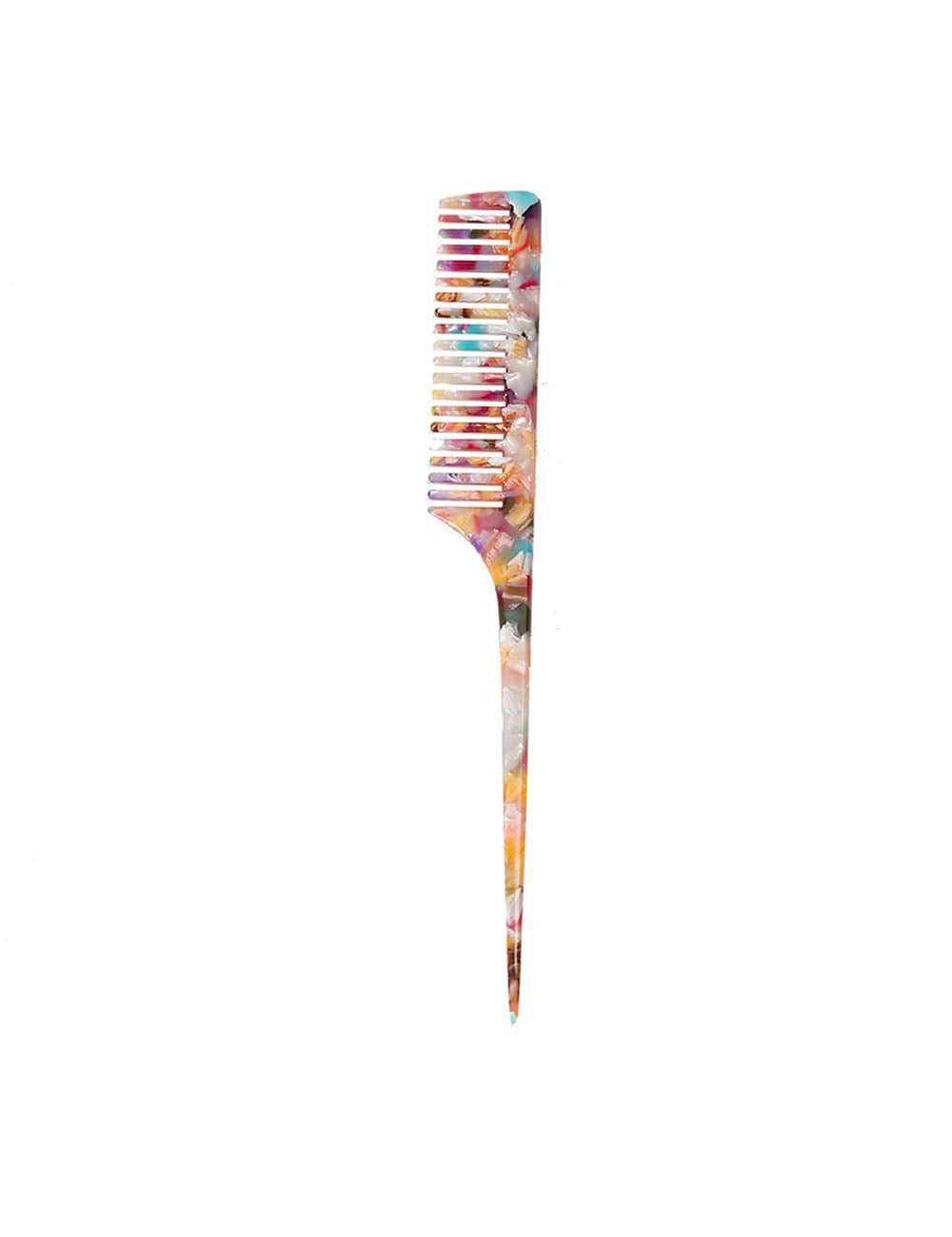 Simple Marble Acetate Sectioning Hair Comb DP25E689