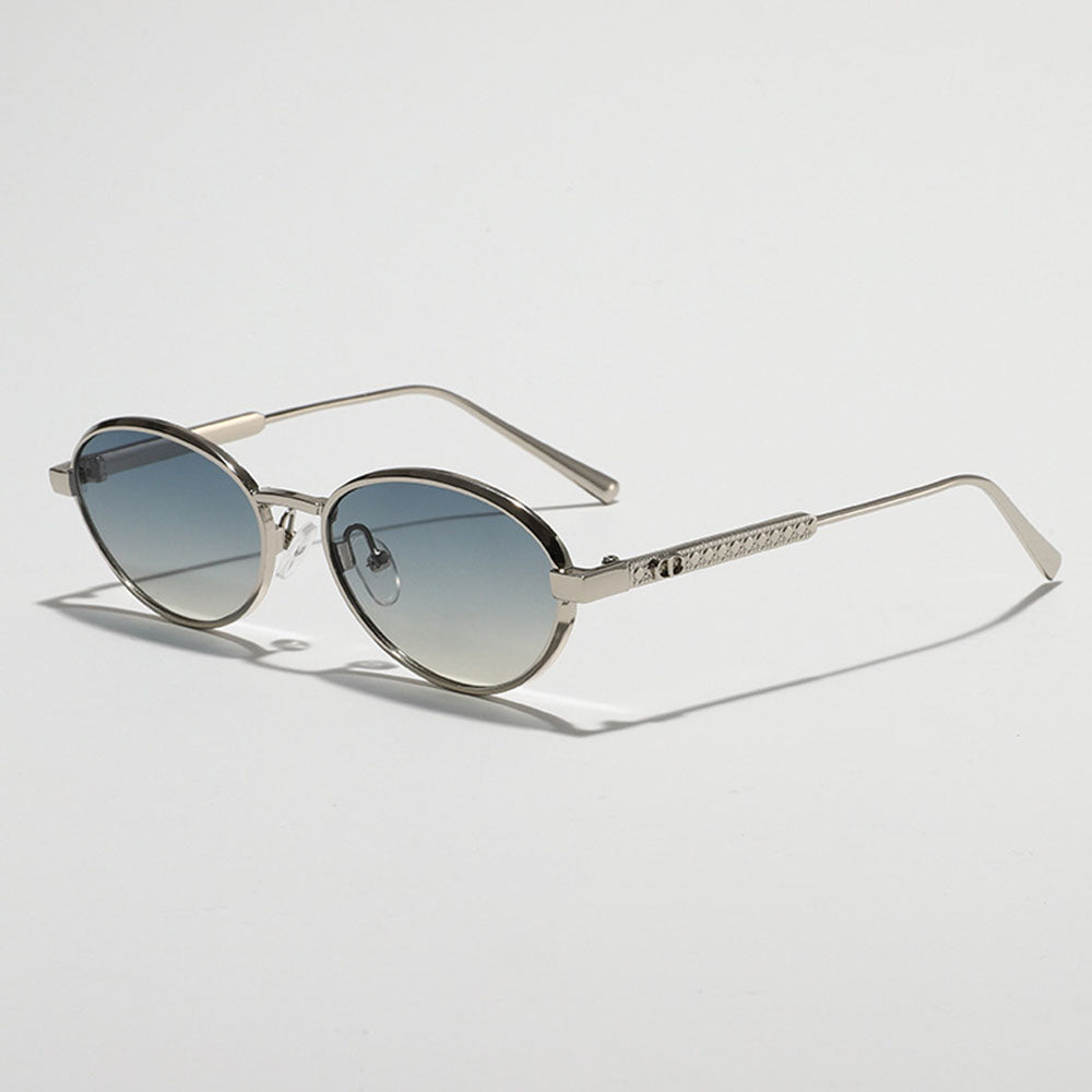 Vintage Metal Round Sunglasses - DippedShop Wholesale - #6019