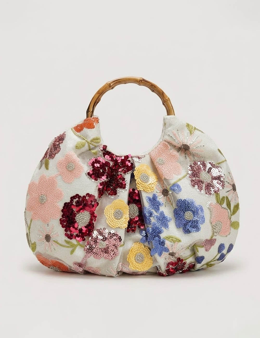 Flower Sequin Beach Tote - DippedShop Wholesale - #3155
