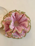 Color Block Voluminous Scrunchie - DippedShop Wholesale - #5971