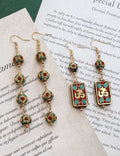 Bohemian Tassel Drop Earrings - DippedShop Wholesale - #4387