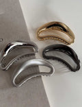 Hollow Out Geometric Mteal Large Hair Claw MK2MBEP6W6HCP361
