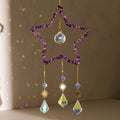Star Crystal Suncatcher Pendant - DippedShop Wholesale - #9555