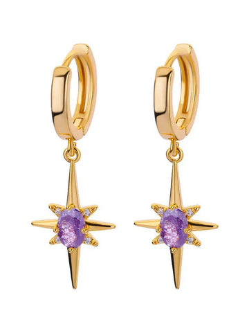 Gold Plated Star Stud Earrings - DippedShop Wholesale - #1891