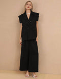 Sleeveless Vest and Pants Set - DippedShop Wholesale - #4723