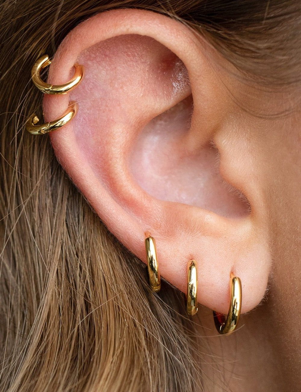Minimalist Electroplated Gold - DippedShop Wholesale - #9299