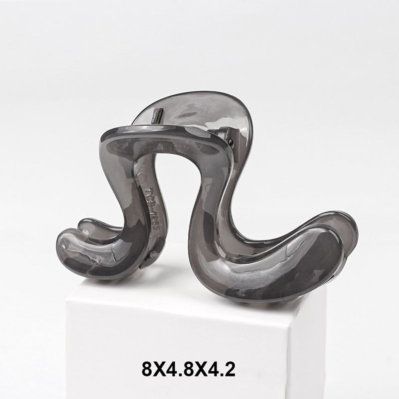 Large Geometric Claw Clip - DippedShop Wholesale - #5971