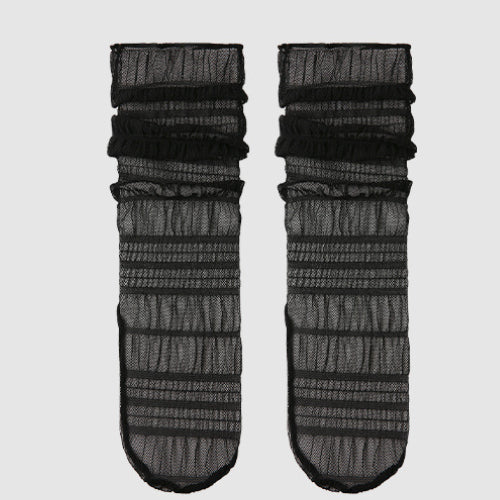 Minimalist Mesh Lace Socks - DippedShop Wholesale - #1827