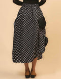 Irregular Hem Flower Midi Skirt - DippedShop Wholesale - #6883