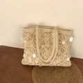 Crochet Hollow Out Shoulder Bag - DippedShop Wholesale - #1971