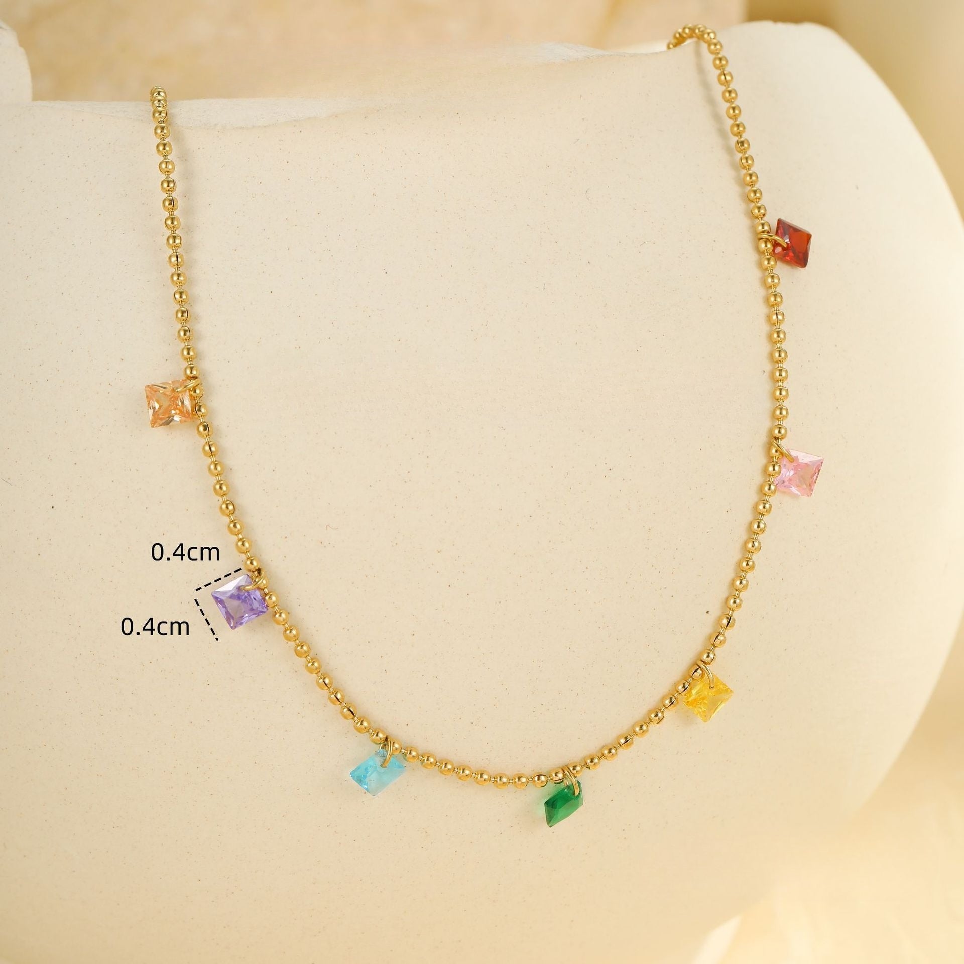 Stylish Multi Color Rhinestone - DippedShop Wholesale - #8147