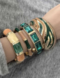 Vintage Chunky Enamel Bangle - DippedShop Wholesale - #4099