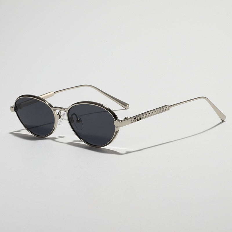 Vintage Metal Round Sunglasses - DippedShop Wholesale - #3251