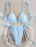Sexy Striped Bikini Set - DippedShop Wholesale - #6179