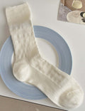 Casual Mesh Crew Socks - DippedShop Wholesale - #5555